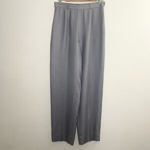 Banana Republic All Silk High Rise Straight Leg Pants Trousers